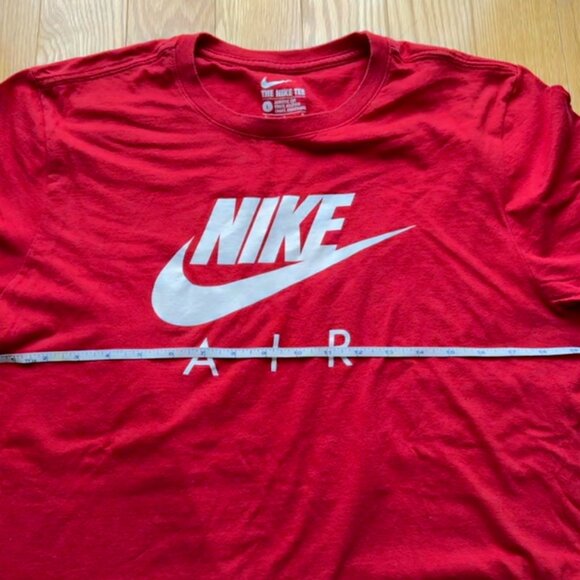 Nike Air Short-Sleeved Red T-Shirt - Picture 5 of 5